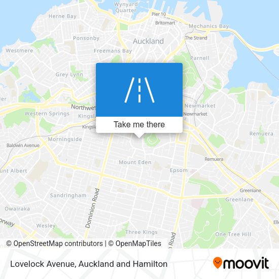 Lovelock Avenue map
