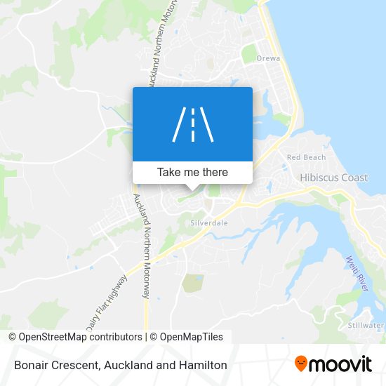 Bonair Crescent map