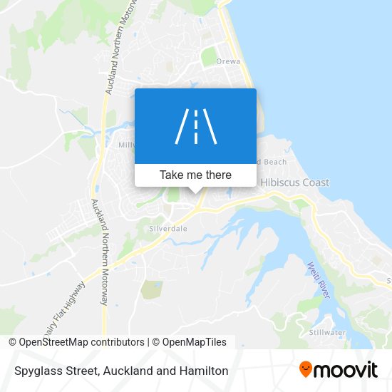 Spyglass Street map