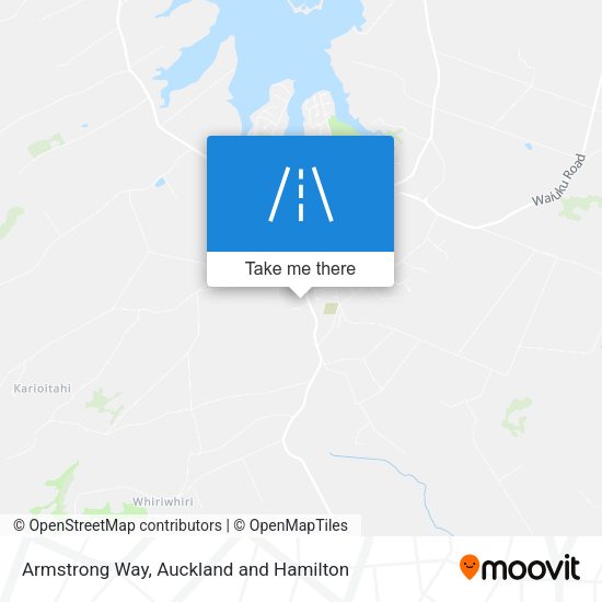 Armstrong Way map