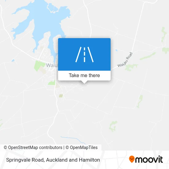 Springvale Road map