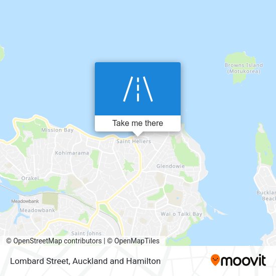 Lombard Street map