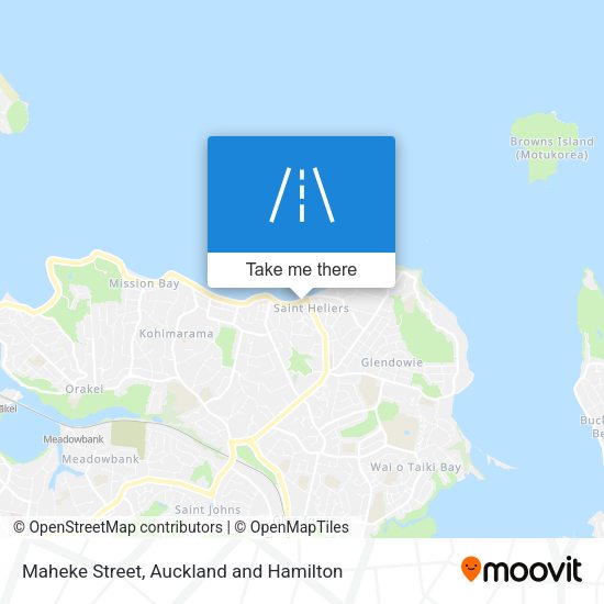 Maheke Street map