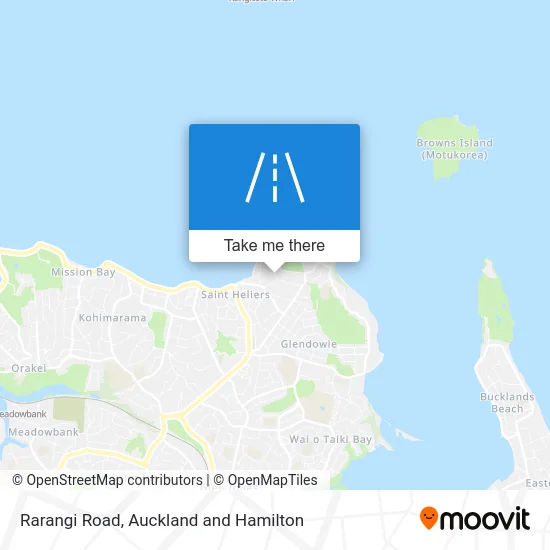 Rarangi Road map
