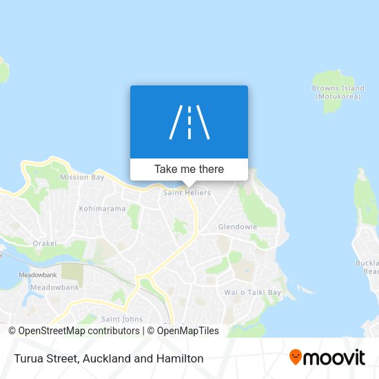 Turua Street map