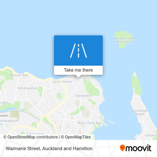 Waimarie Street map