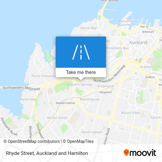 Rhyde Street map