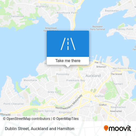 Dublin Street map