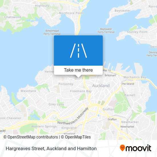 Hargreaves Street map
