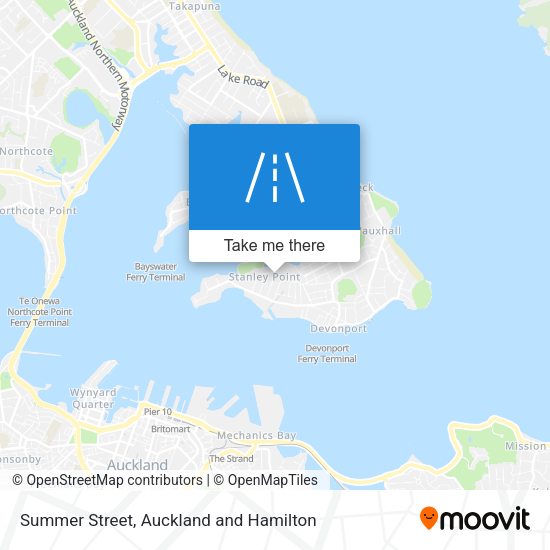 Summer Street map