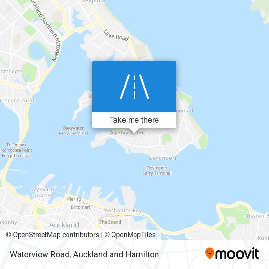 Waterview Road map