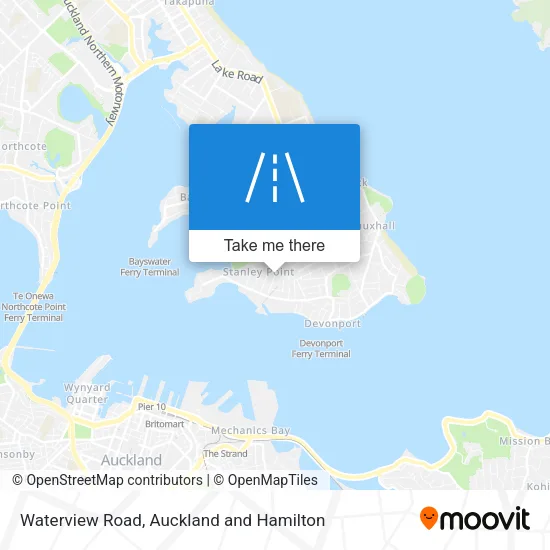 Waterview Road map