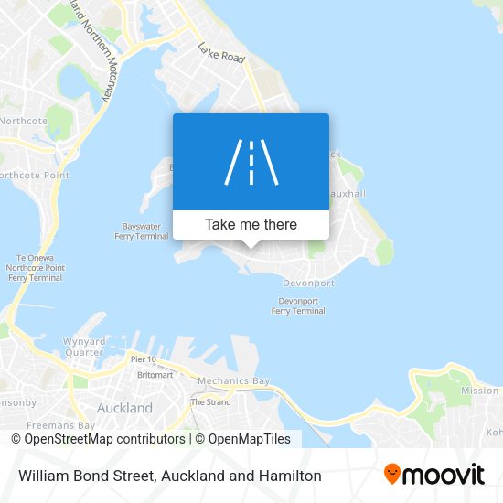 William Bond Street map