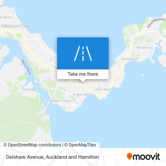 Delshaw Avenue map