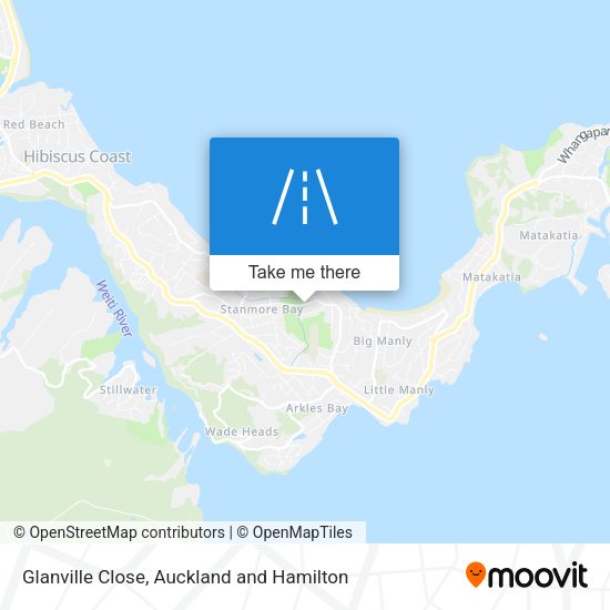 Glanville Close map