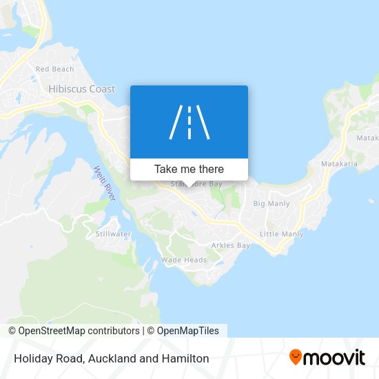 Holiday Road map
