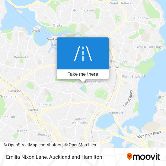 Emilia Nixon Lane map