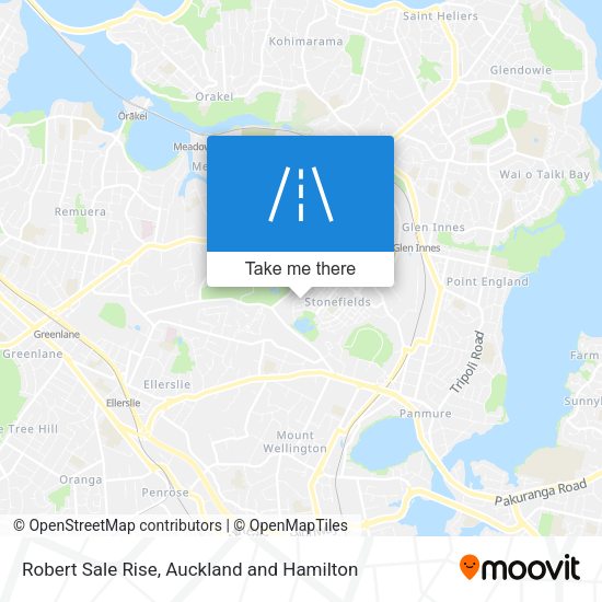Robert Sale Rise map