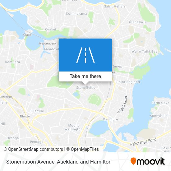 Stonemason Avenue map
