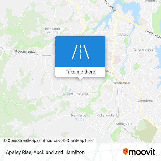 Apsley Rise map