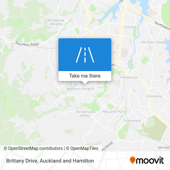 Brittany Drive map
