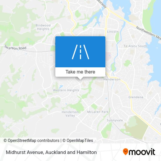 Midhurst Avenue map