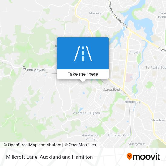 Millcroft Lane map