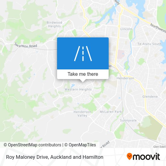 Roy Maloney Drive map