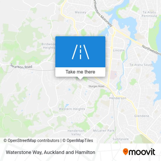 Waterstone Way map