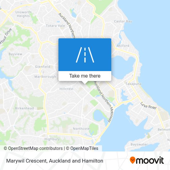 Marywil Crescent map