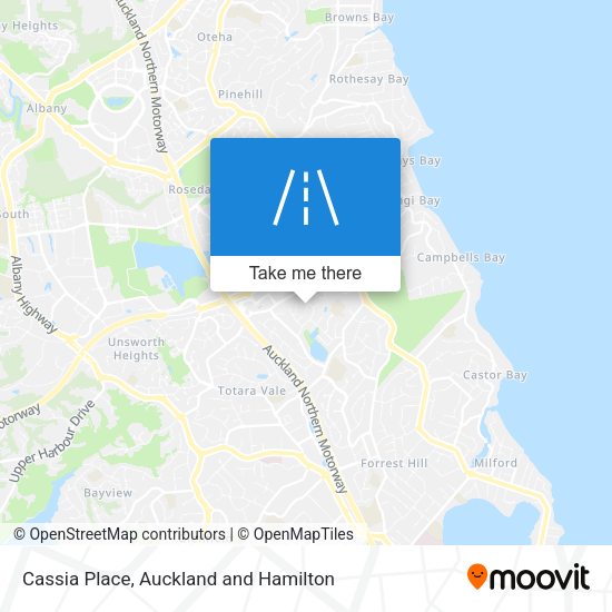 Cassia Place map