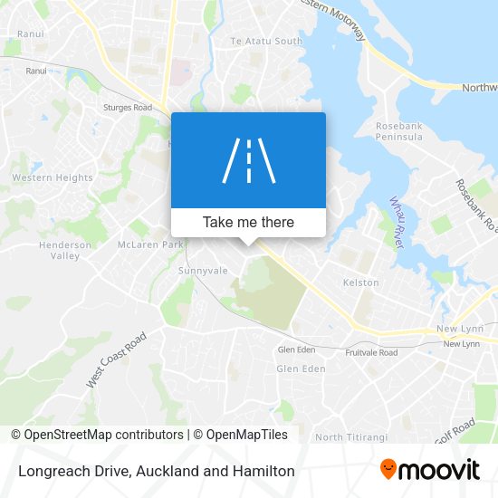 Longreach Drive map