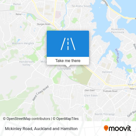 Mckinley Road map