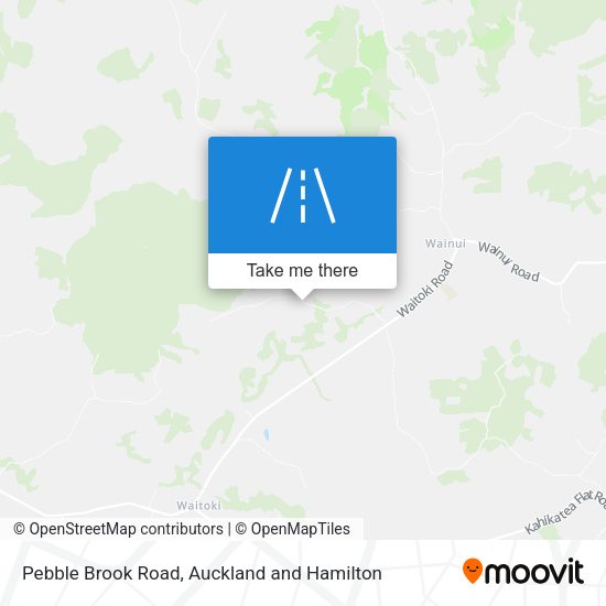 Pebble Brook Road map
