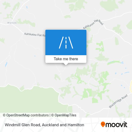 Windmill Glen Road map
