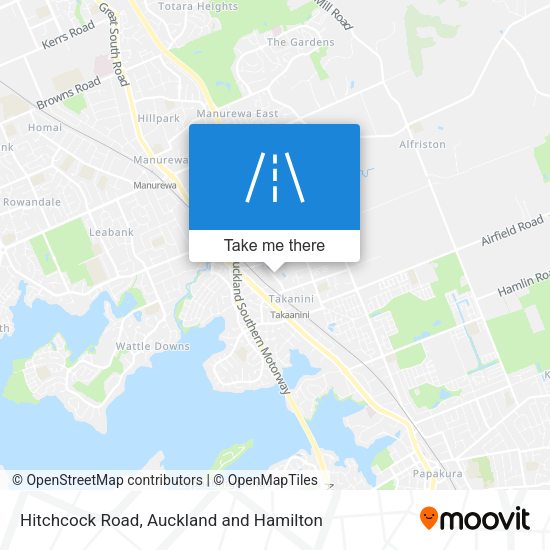 Hitchcock Road map