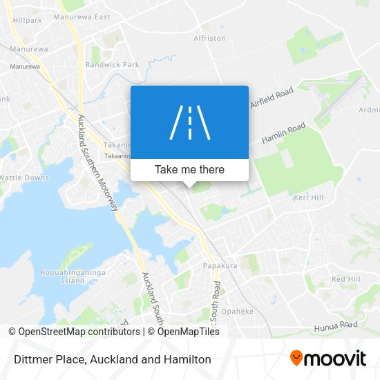 Dittmer Place map