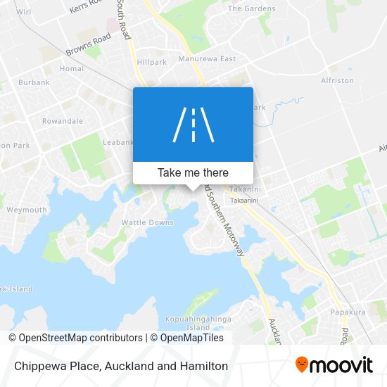 Chippewa Place map