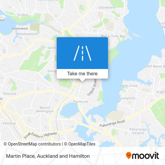 Martin Place map