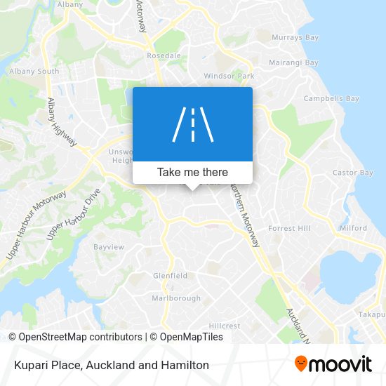Kupari Place map