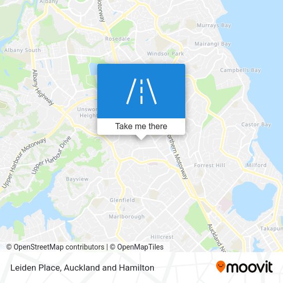 Leiden Place map