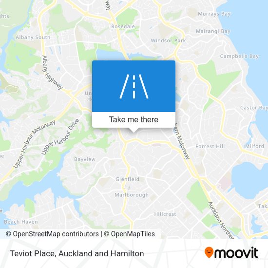 Teviot Place map