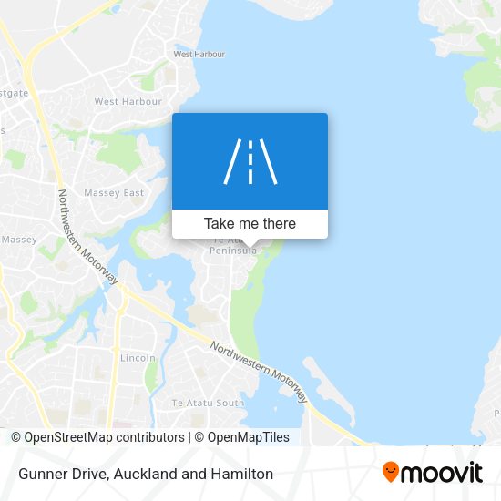 Gunner Drive map