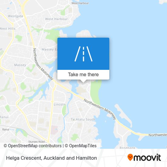 Helga Crescent map