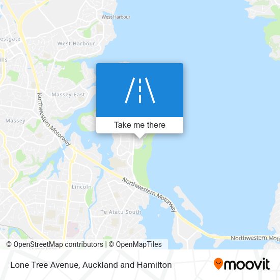 Lone Tree Avenue map