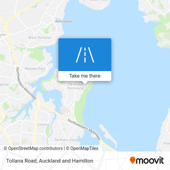 Tollana Road map