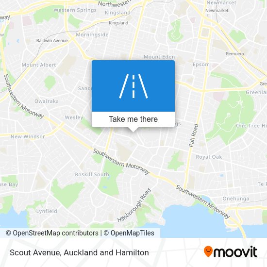 Scout Avenue map