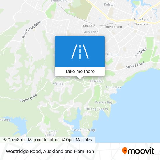 Westridge Road map