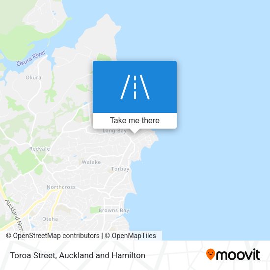 Toroa Street map