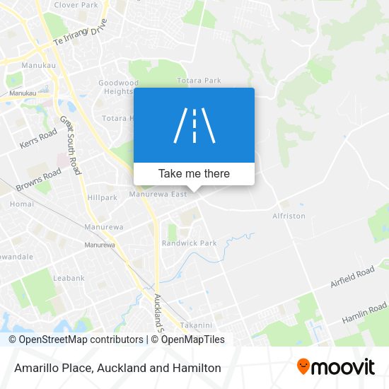 Amarillo Place map